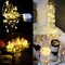 20 Pack Fairy Lights Battery Operated,3.3ft 20 LED Silver Wire Warm White Firefly Waterproof Mini Led String Lights for Party Crafts Wedding Decor